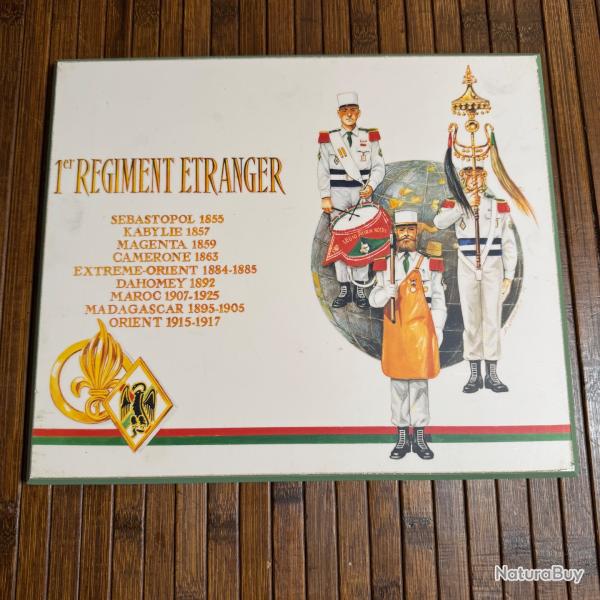 CADRE BOIS 1 PREMIER R�GIMENT �TRANGER L�GION �TRANGER