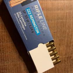 Ppu balles 222 remington