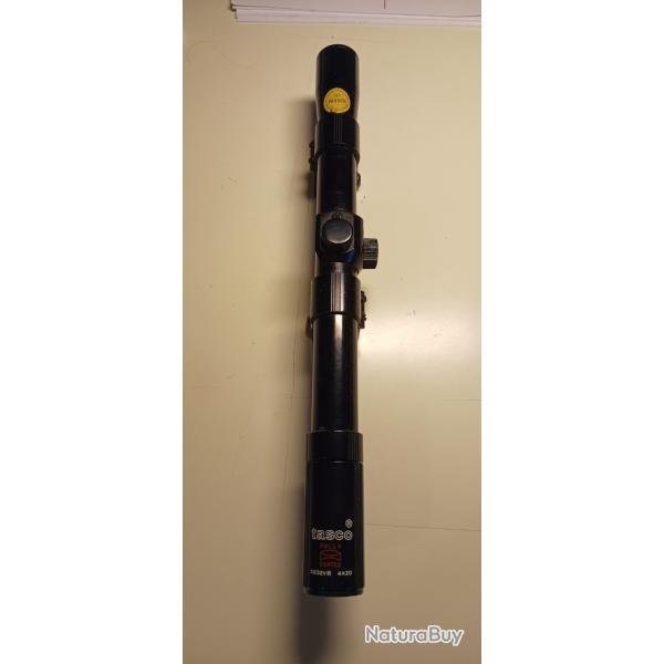 LUNETTE DE TIR DE LOISIR - TASCO - 4 x20 ( pour petits calibres )