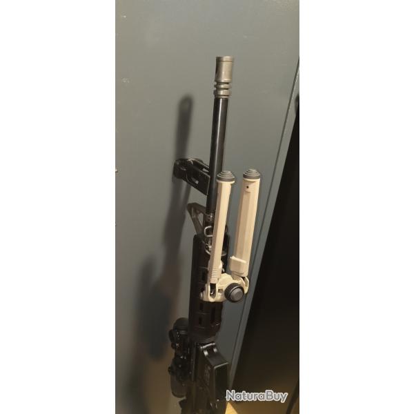 Support adh�sif d'arme longue universel pour coffre-fort