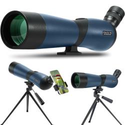 Longue Vue 25-75x70 HD BAK4 FMC &Eacute;tanche Tr&eacute;pied Adaptateur Smartphone Tir Chasse Observation