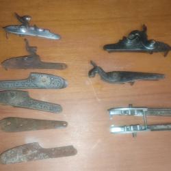 Lot de platine a chien