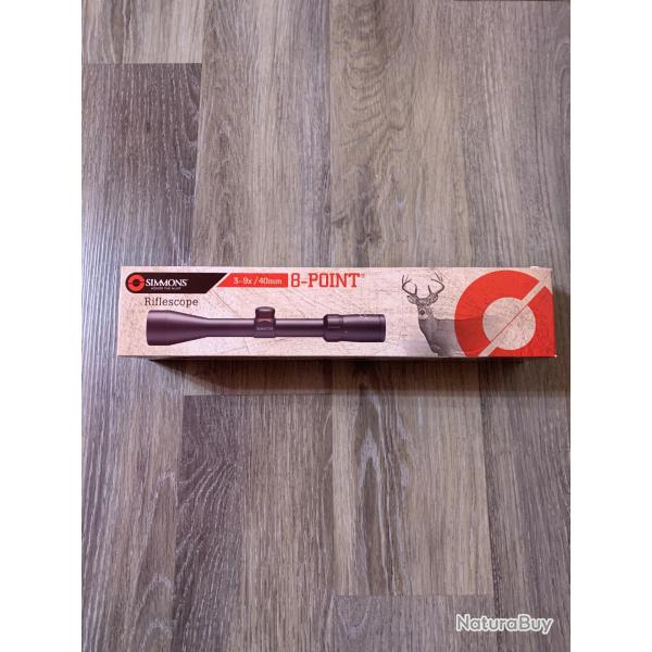 Lunette Simmons 3-9x40 8 POINT