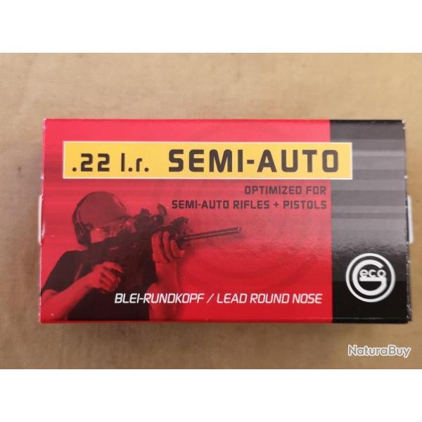 Cartouche Geco Semi-Auto cal. 22LR x50 - HILMAR SUPER DESTOCK !!!