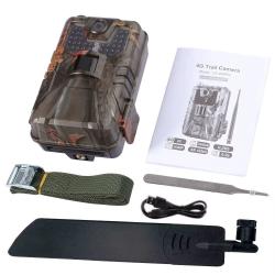 Cam&eacute;ra Pi&egrave;ge Photo 4G HC900Pro 4K 120MP *Ench&egrave;re* D&eacute;tection Rapide App Smartphone