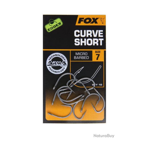 HAMECON CURVE SHANK SHORT SIZE - 8 - FOX