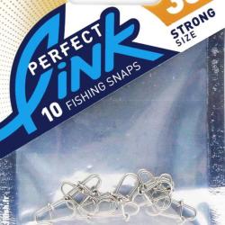AGRAFES PERFECT LINK X10 - 35 LBS - FIIISH