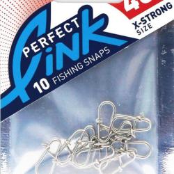 AGRAFES PERFECT LINK X10 - 45 LBS - FIIISH