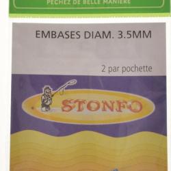 EMBASE A CROCHET POCH X2 - 6mm - STONFO