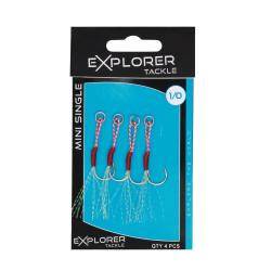 ASSIST HOOKS MINI SINGLE - 4 - EXPLORER TACKLE