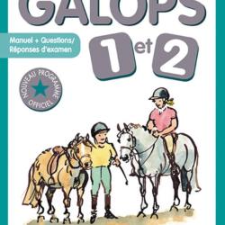 LIVRE GALOPS 1 ET 2 - EDITION VIGOT