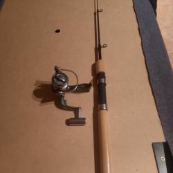 Canne &agrave; P&ecirc;che t&eacute;lescopique 100 cm plus Moulinet