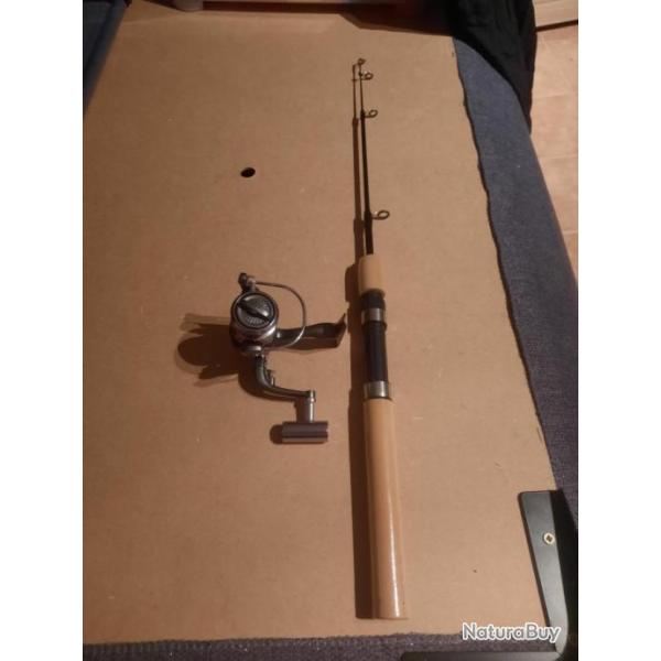 Canne � P�che t�lescopique 100 cm plus Moulinet