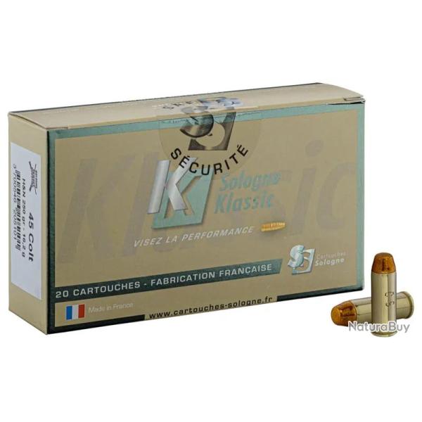 Balles de chasse Sologne Calibre . 45 Colt