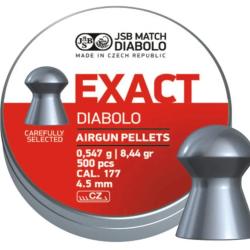 Plombs JSB Exact Diabolo 4.5 mm 8.44 grain