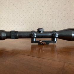 Lunette  HENSOLDT  WETZLAR  7 x 42 tout acier avec montage en acier d&eacute;rivable pour rail de 11 mm