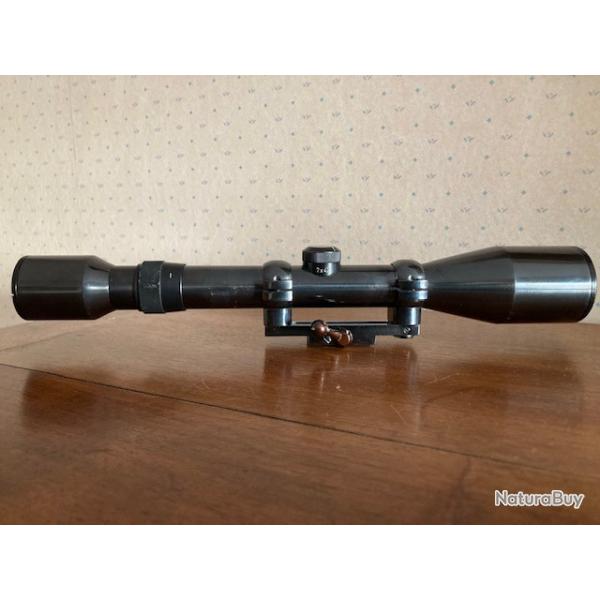 Lunette  HENSOLDT  WETZLAR  7 x 42 tout acier avec montage en acier d�rivable pour rail de 11 mm