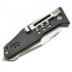 MK115B - Lame Tanto en acier 12C27 Couteau pliant MAXKNIVES mk 115