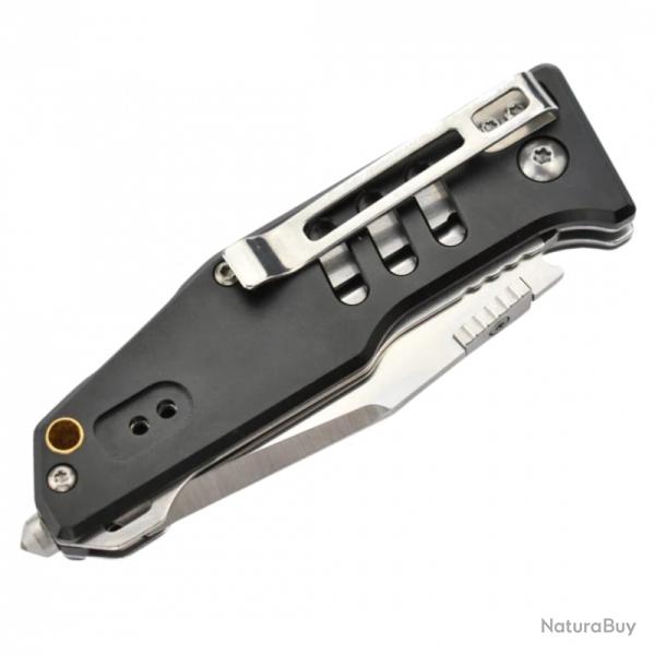 MK115B - Lame Tanto en acier 12C27 Couteau pliant MAXKNIVES mk 115