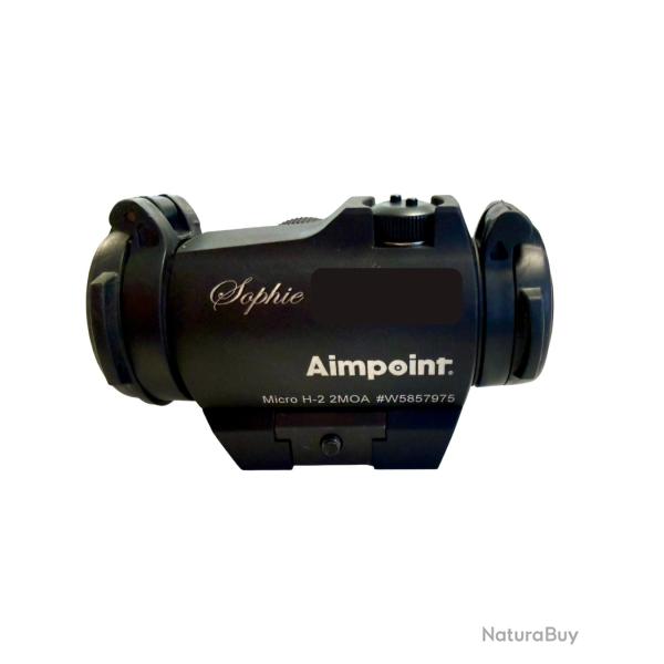 Point rouge Aimpoint Micro H2 2MOA