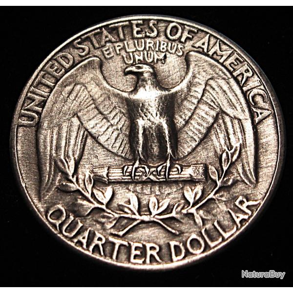 U.S.A piece de quarter dollar argent 1945 Liberty  ttb  diametre 24 mm