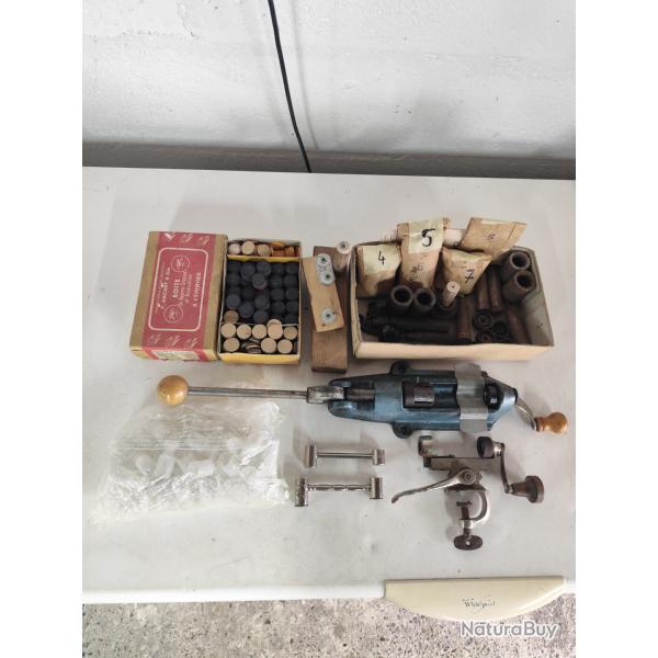 Lot de mat�riel pour rechargement cal 12 Marque Samson