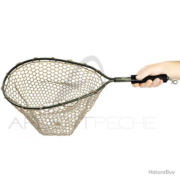 Epuisette Adams Built alu Trout net rubber 15