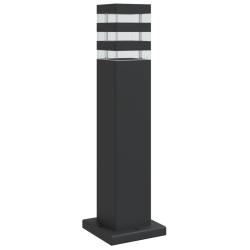 Lampadaire d'ext&eacute;rieur 50 cm aluminium noir 02_0042508