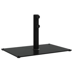 Base de parasol rectangulaire 60,5 x 41 x 38 cm avec 3 adaptateurs stabilit&eacute; renforc&eacute;e style ext&eacute;ri