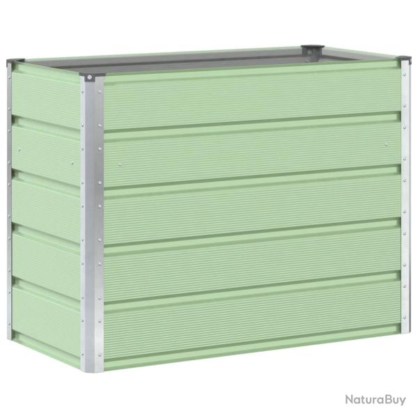 Jardini�re design moderne 480 x 50 x 45 cm usage ext�rieur ambiance industrielle en acier galvanis�