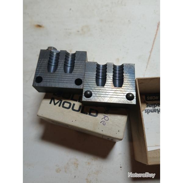 MOULE A BALLE 2 CAVITES   RCBS   EN 375/ 38. 55   PROJECTILE 250 GRAINS