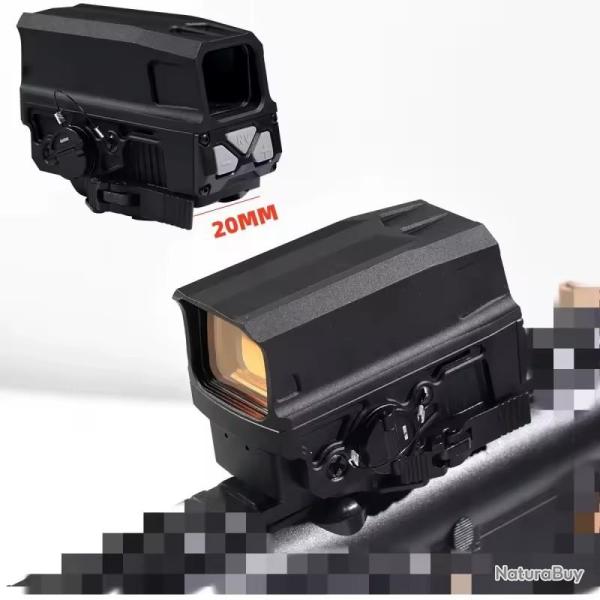 Red Dot holographique UH-1 avec attache QD pour rail picatinny (tous calibres)