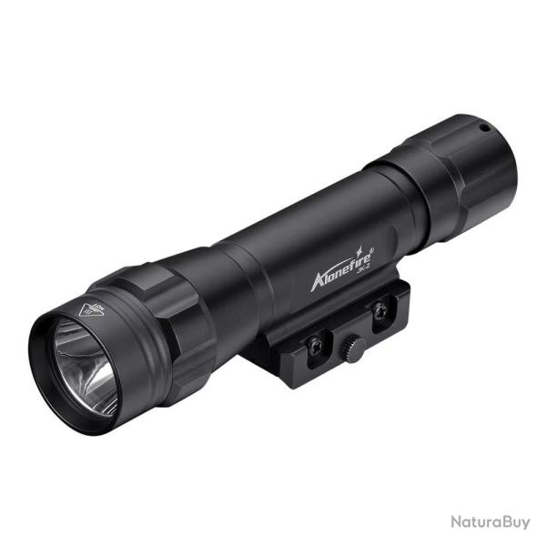 Lampe Tactique JK2 1200Lm SST20 Montage Picatinny Airsoft Chasse Chargeur Inclus Alonefire