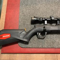 Pack Carabine Savage B22 F cal.22lr avec lunette electropoint 3-9x40 (xop161)