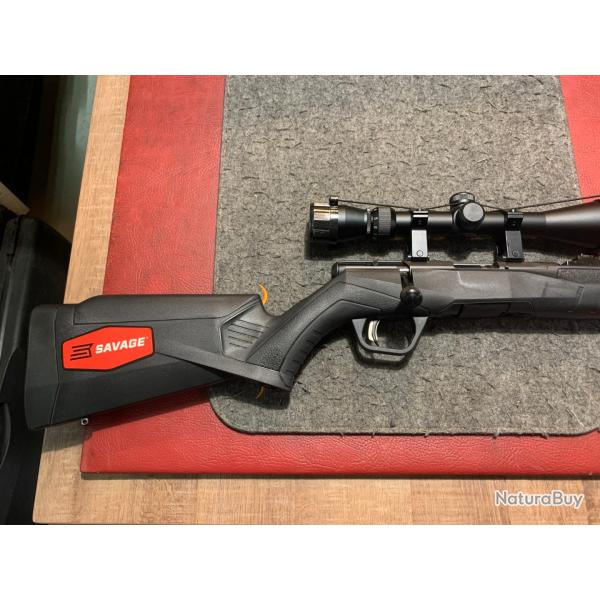 Pack Carabine Savage B22 F cal.22lr avec lunette electropoint 3-9x40 (xop161)