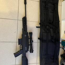 Carabine Black OPS Sniper Tactical 4,5mm 19.9 Joules