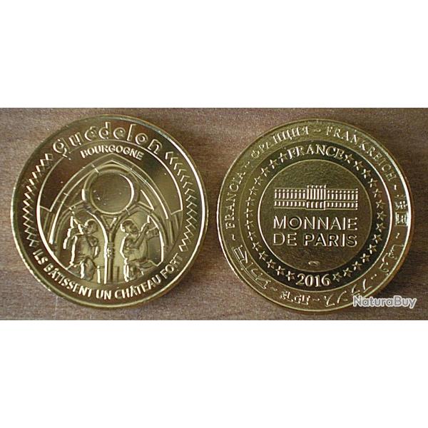Medaille Chateau de Guedelon Monnaie De Paris 2016 Neuve
