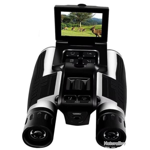 Jumelles Vid�o Full HD 1080P Zoom 8X �cran LCD Photo HD Observation Nature