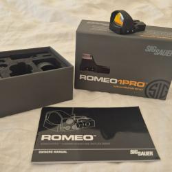 Point Rouge Sig Sauer Rom&eacute;o 1 Pro 3MOA neuf dans l'emballage