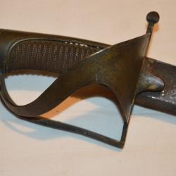 RARE SABRE REVOLUTIONNAIRE DE REPRESENTANT DU PEUPLE AUX ARMEES-MONARCHIE CONSTITUTIONNELLE 1792