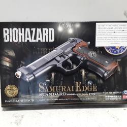 Legendaire! Replique du pistolet de Resident evil BIOHAZARD SAMURAI EDGE cal.6mm airsoft 1j