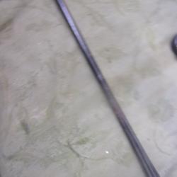 morceau de canon Remington calibre 7 mm exp. rem   long.  55,5 cm