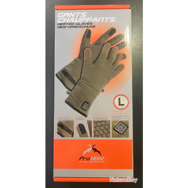 Gants chauffants PROHUNT