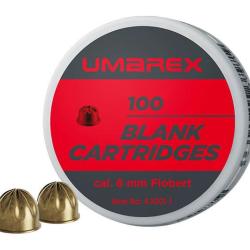 Bo&icirc;te de 100 cartouches &agrave; blanc 6mm Flobert Umarex