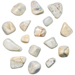 Pierres roul&eacute;es scheelite - 1.5 &agrave; 2.5 cm - Lot de 2