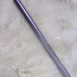 morceau de canon  22 lr long. 34,8  cm