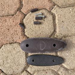 2 plaques de couches fusils de chasse