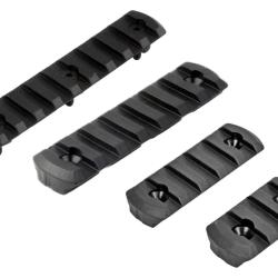 DLG Tactical Rails M-LOK polym&egrave;re 3 &agrave; 9 slots