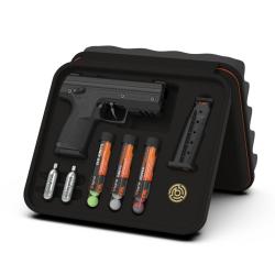 Pack Pistolet d&eacute;fense - Byrna - SD Pepper Kit - Calibre .68 - Noir