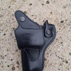 Holster Scorpion cuir v&eacute;ritable SP101 "3 pouces"